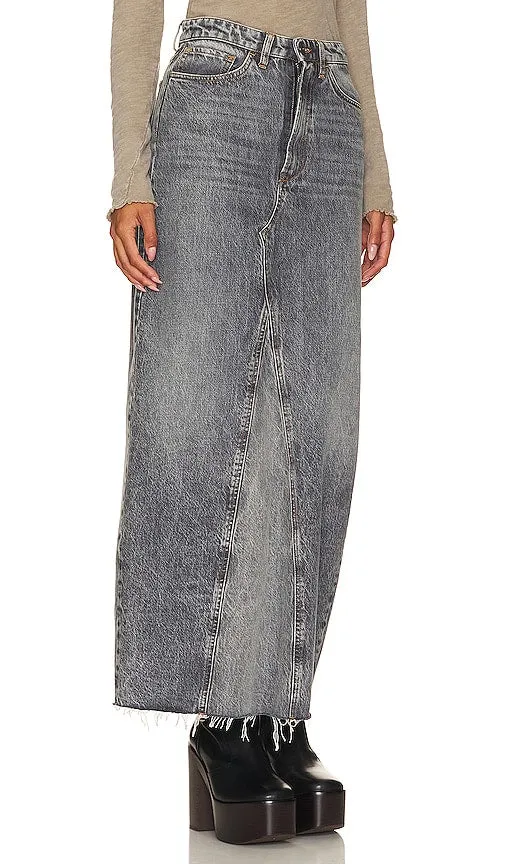 3x1 Charlotte Skirt in Grey