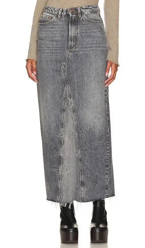 3x1 Charlotte Skirt in Grey