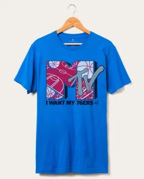 76ers x MTV I Want My Fan Tee