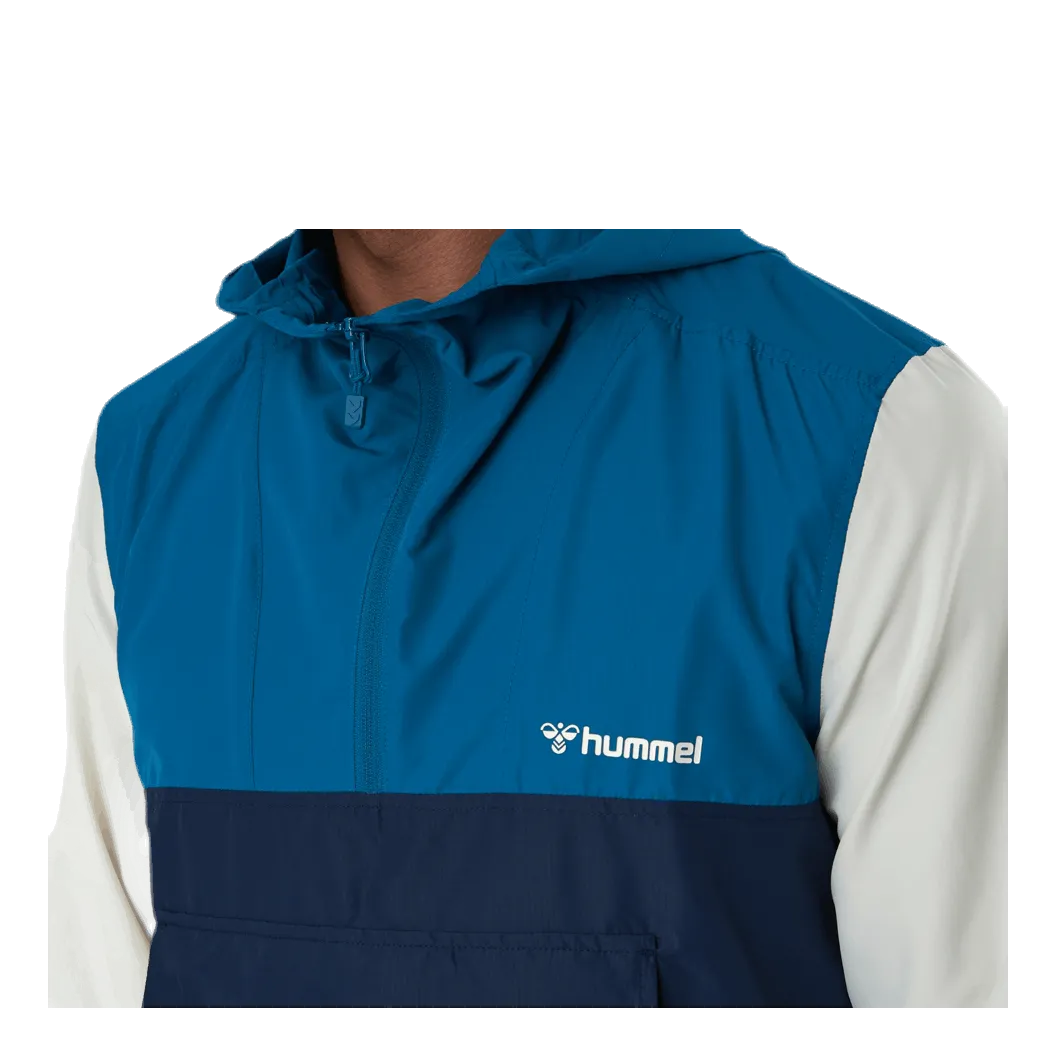 Akello Loose Half Zip Jacket Blue