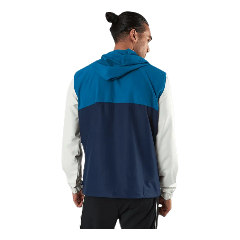 Akello Loose Half Zip Jacket Blue