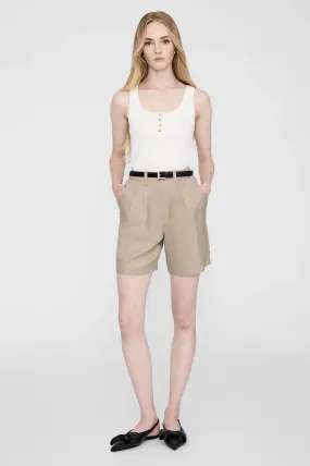 Anine Bing Carrie Short - Oatmeal Linen Blend