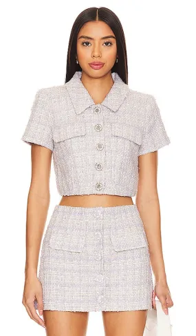 ASTR the Label Mavey Top in Blue