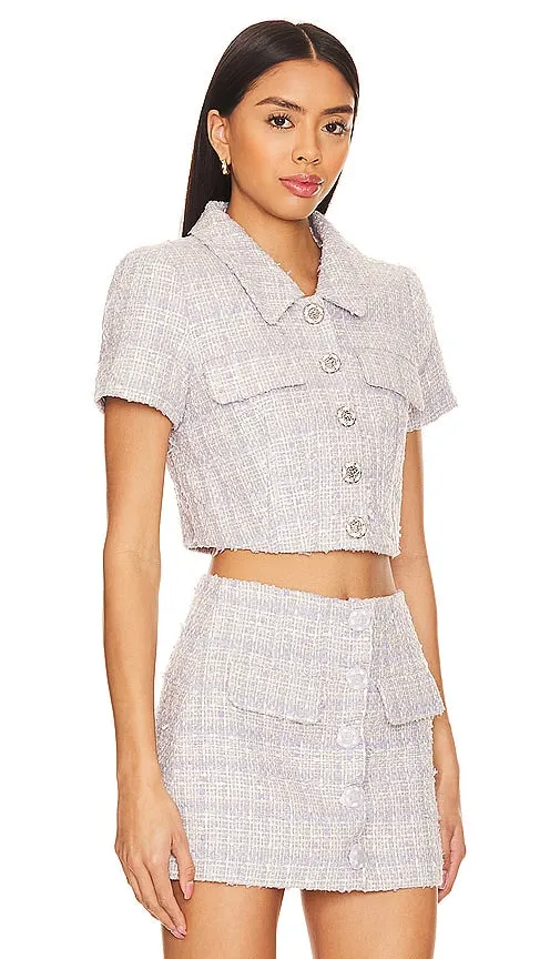 ASTR the Label Mavey Top in Blue