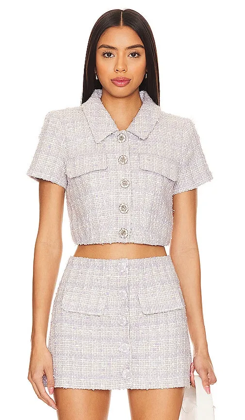 ASTR the Label Mavey Top in Blue