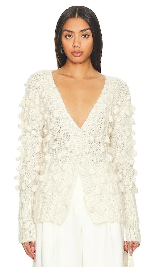 AYNI Tupu Cardigan in Ivory