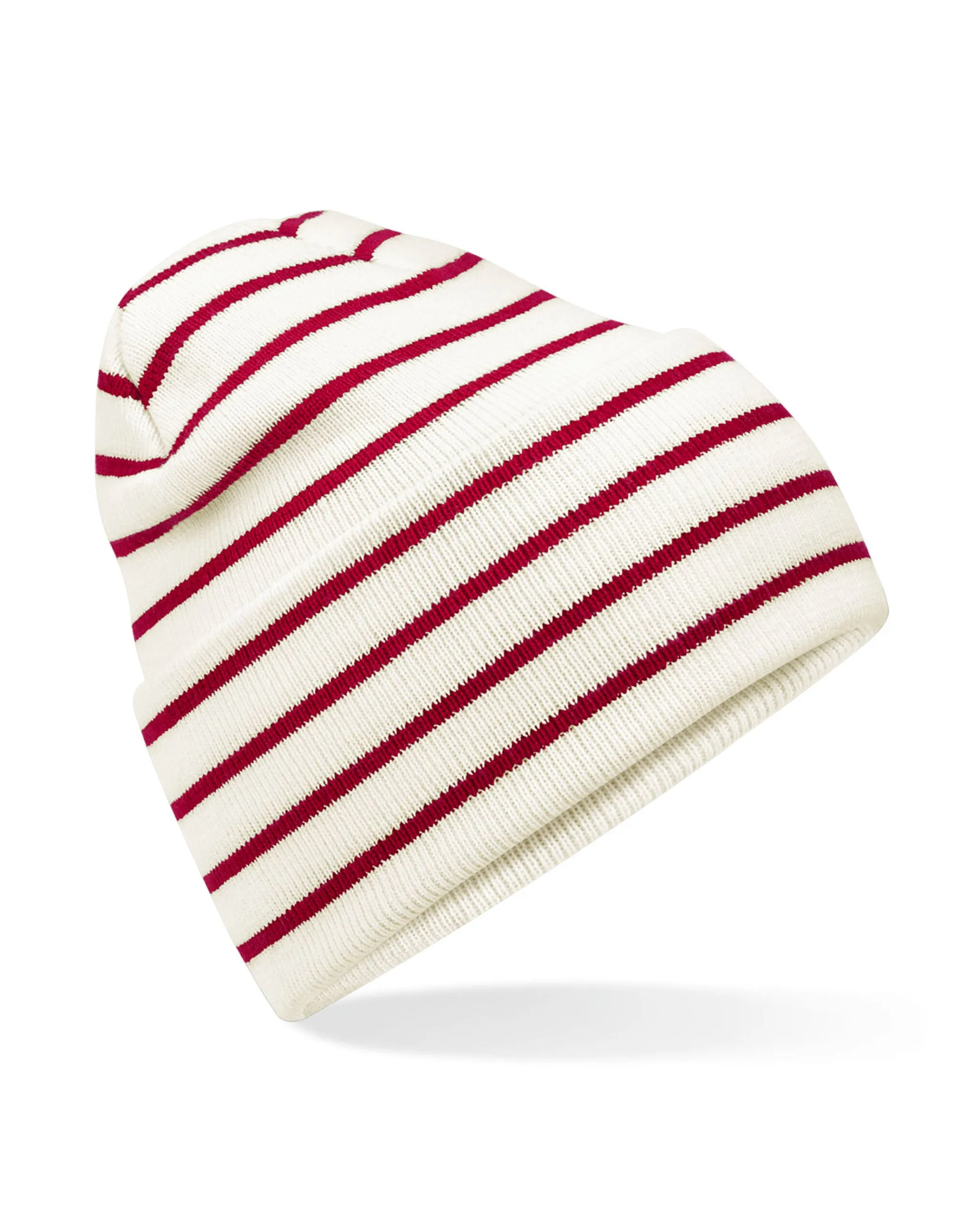 B39R Beechfield Original Deep Cuffed Striped