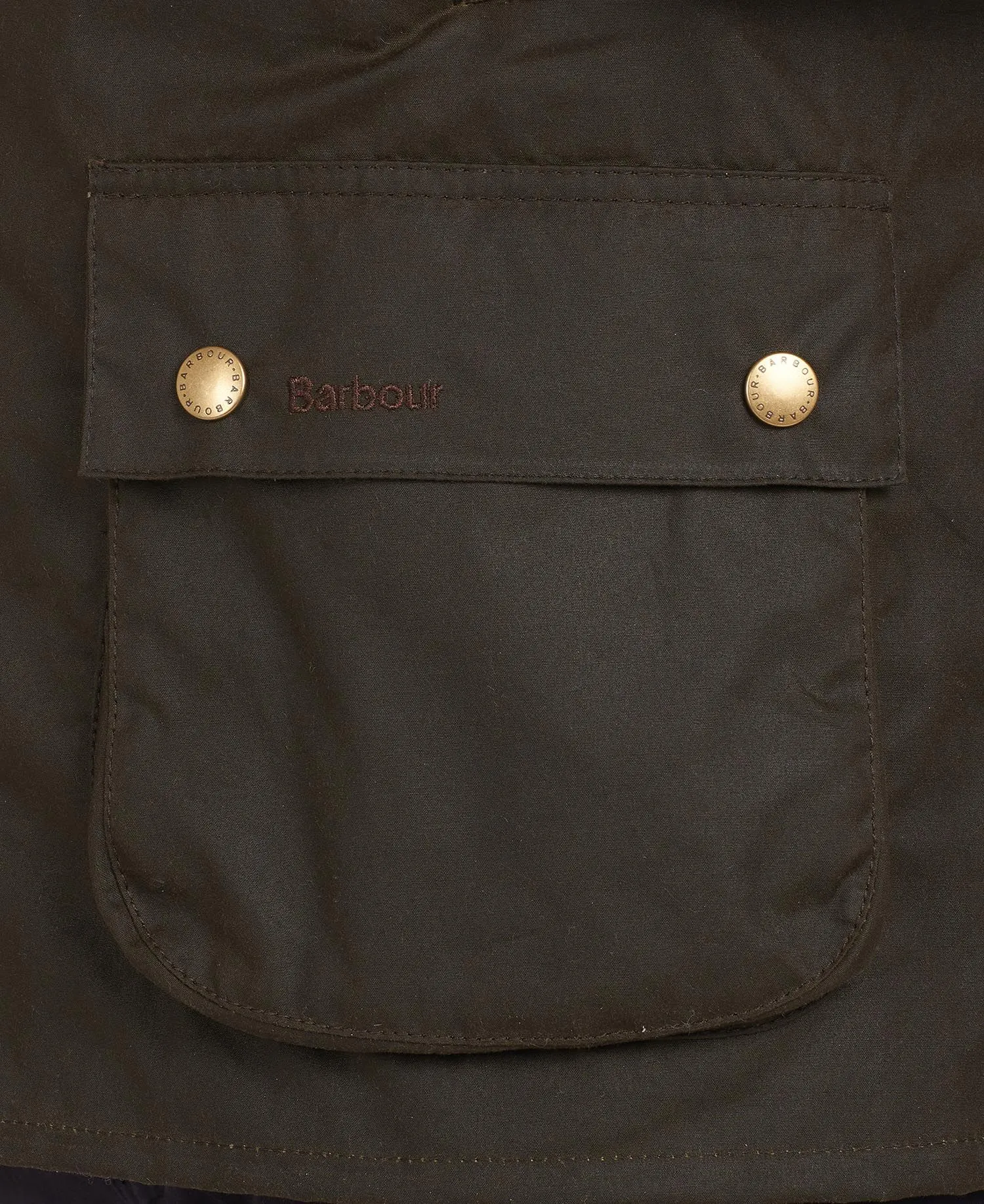 Barbour Ashby Wax Jacket - Olive