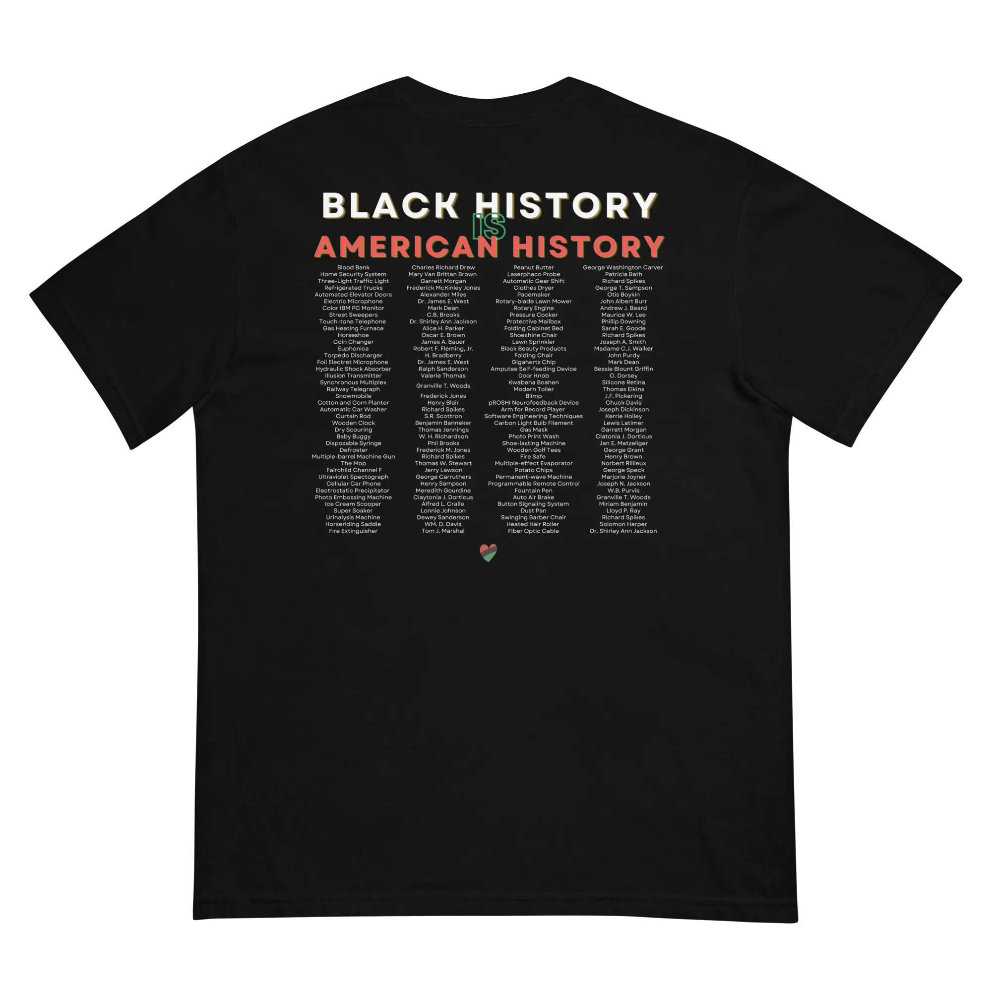 Black History Inventions Tee