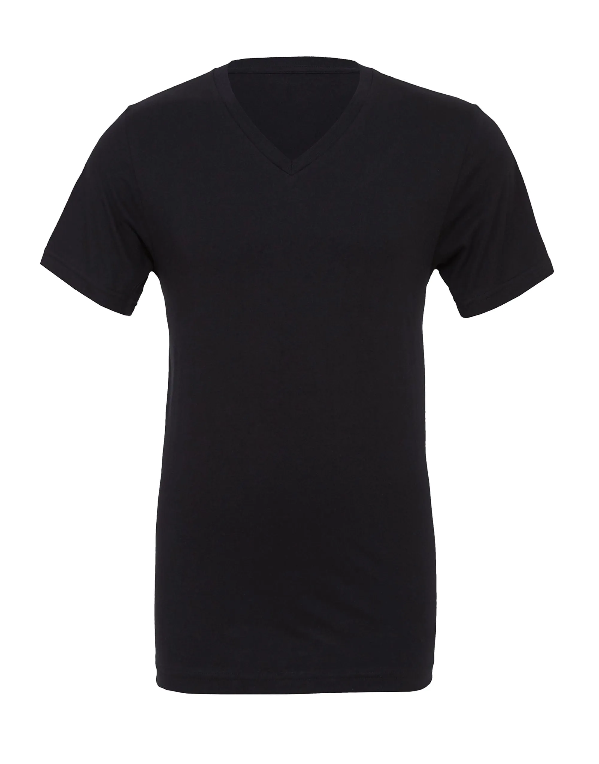 CA3005 Canvas Unisex Jersey SS VNeck Tee