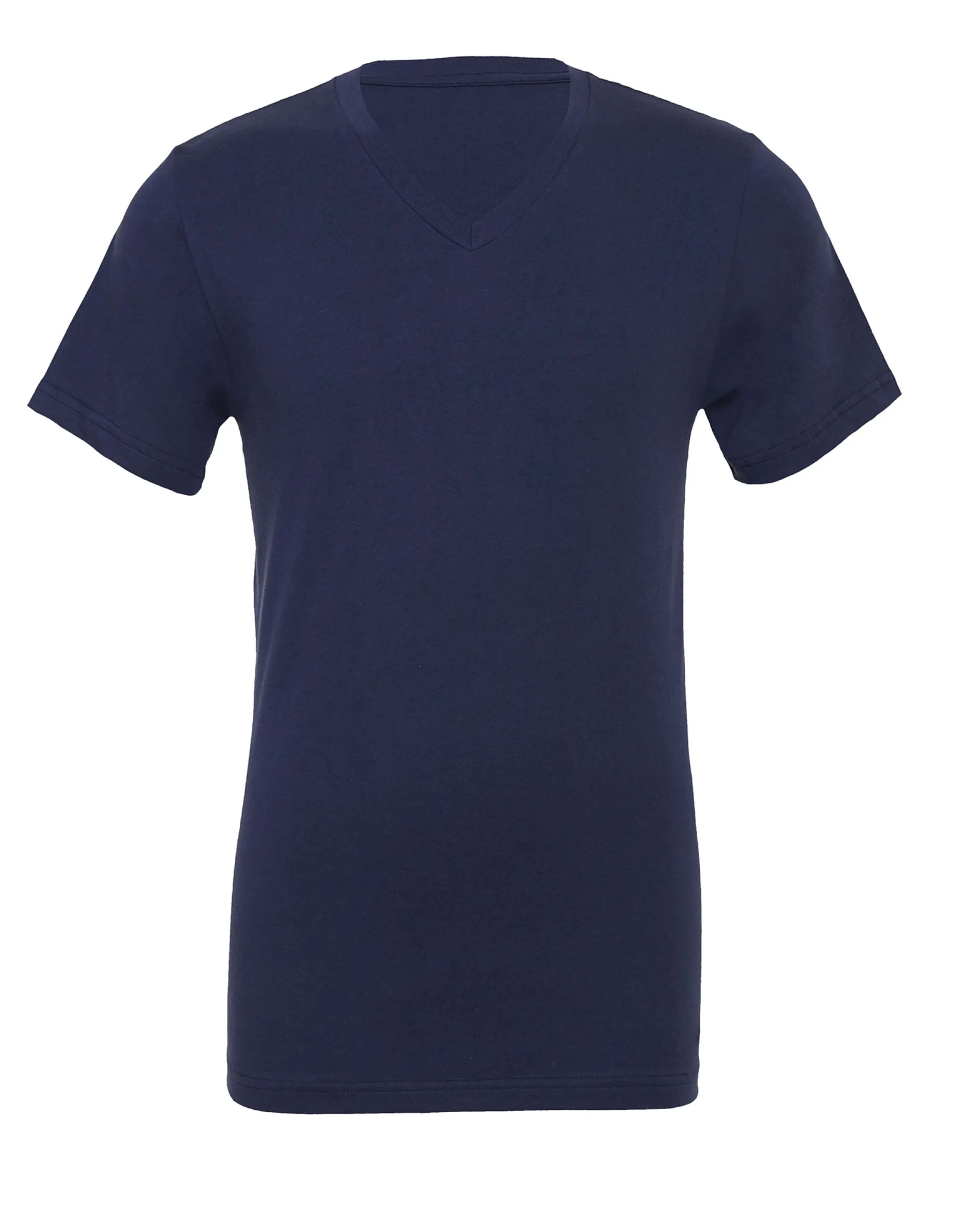 CA3005 Canvas Unisex Jersey SS VNeck Tee