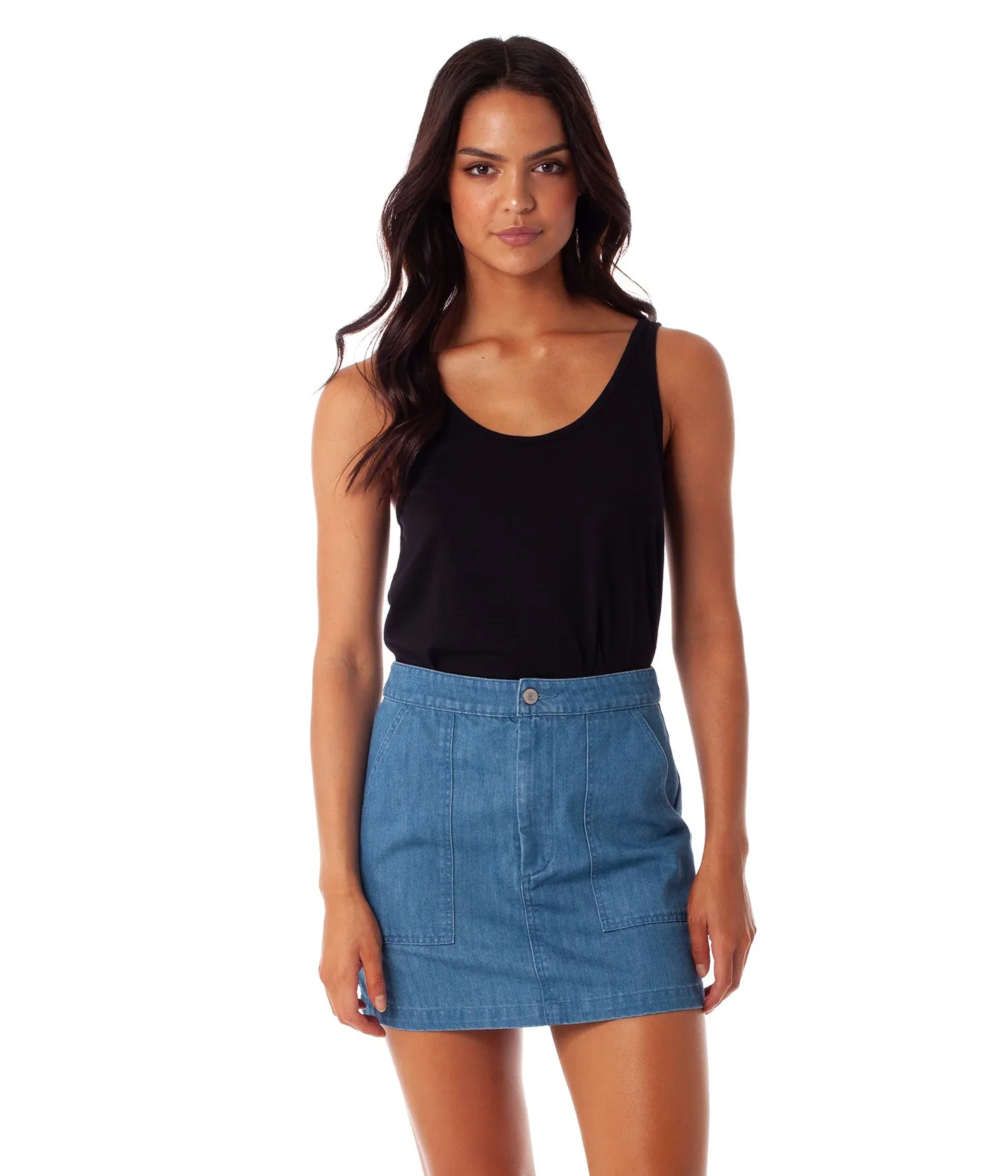 Chelsea Skirt - Denim
