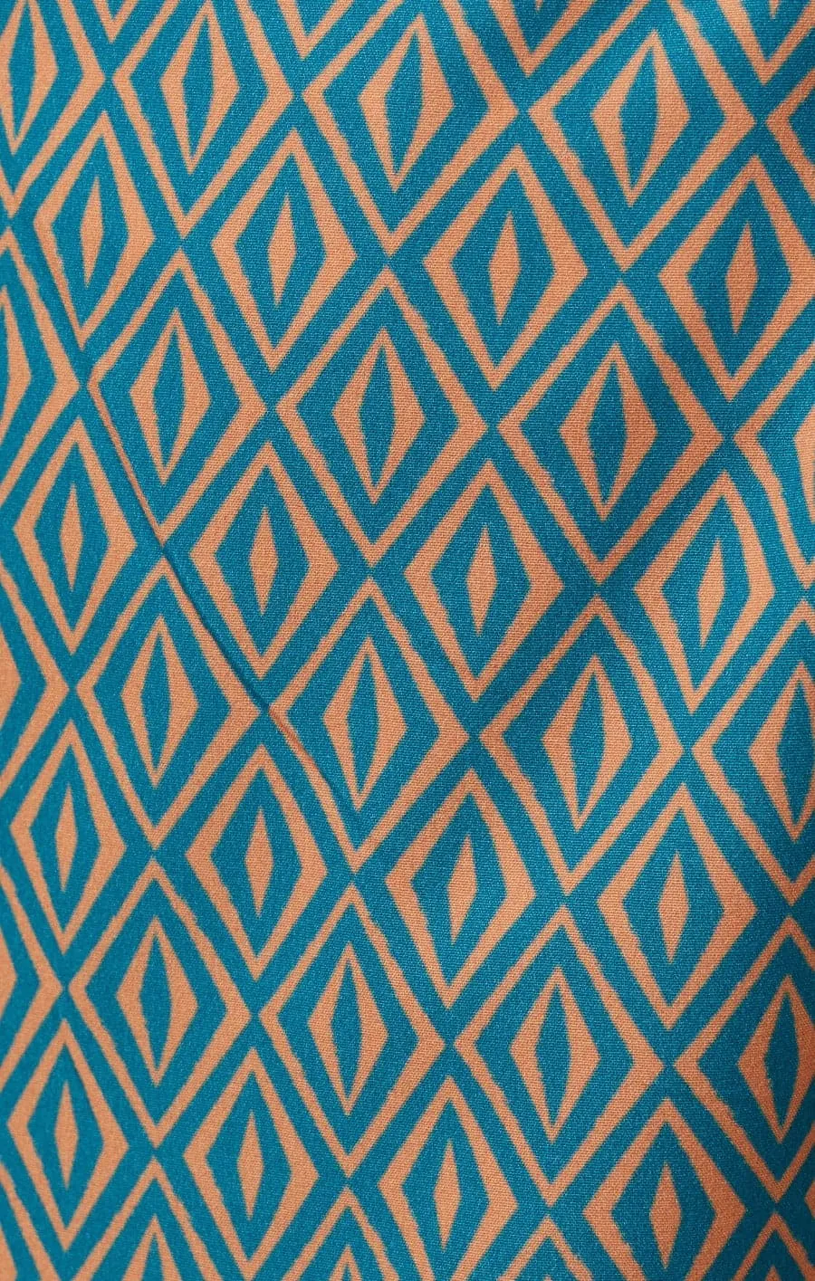 HELIOS - Blue Retro Diamond Swim Shorts