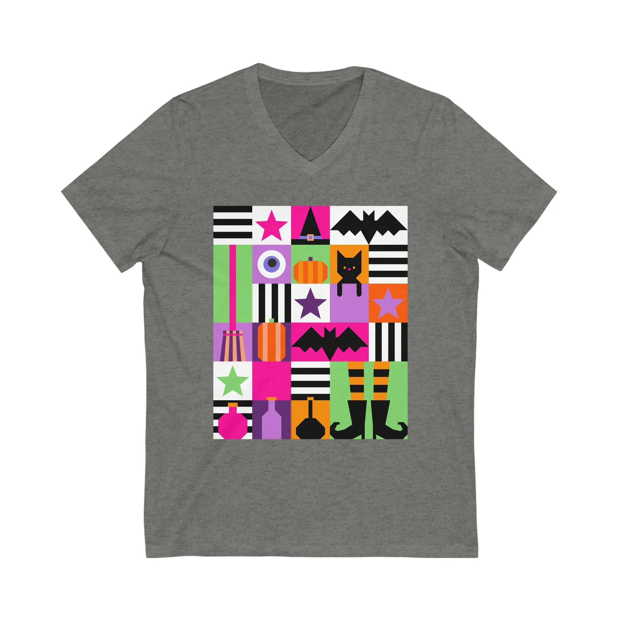 Hocus Pocus Jersey Short Sleeve V-Neck Tee