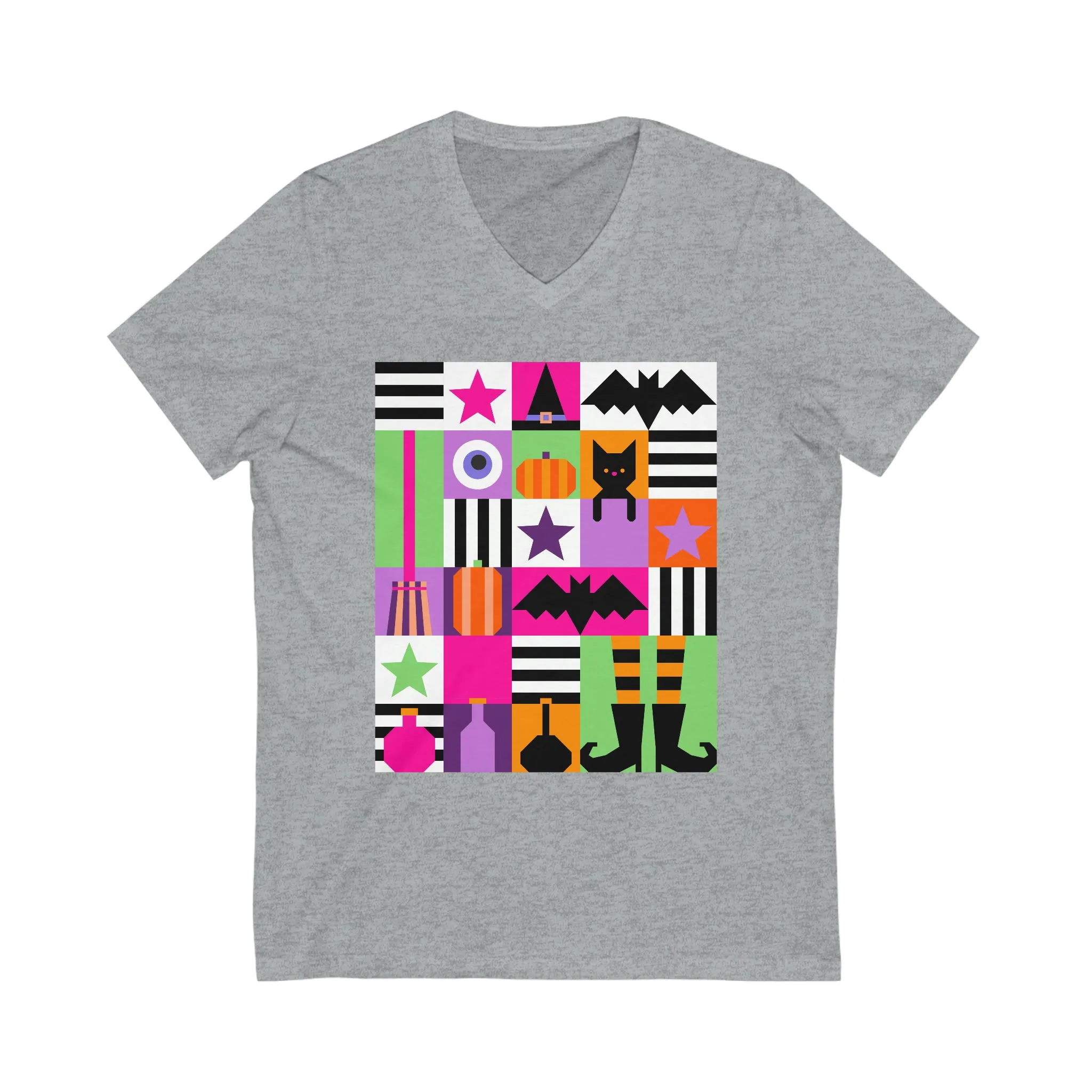 Hocus Pocus Jersey Short Sleeve V-Neck Tee