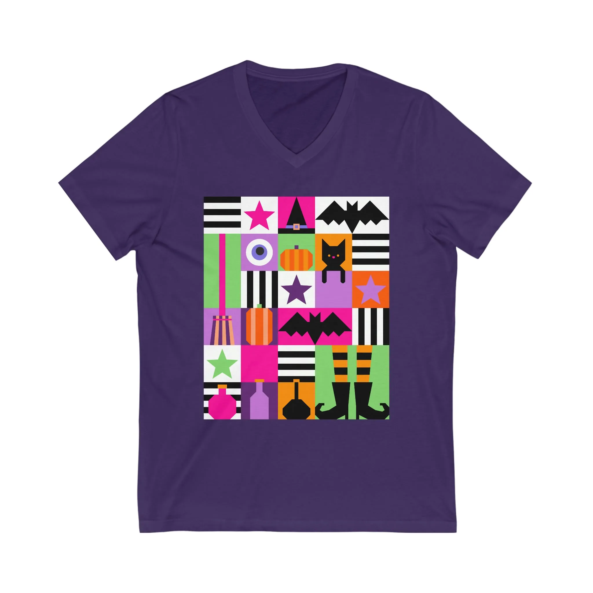 Hocus Pocus Jersey Short Sleeve V-Neck Tee