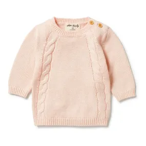 Knitted Mini Cable Jumper