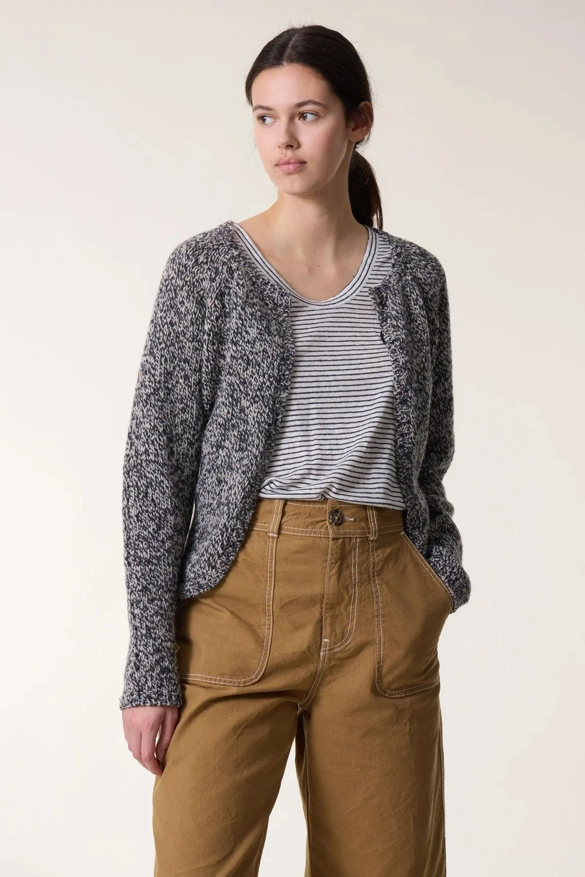 Leon & Harper Merle Mix Cardigan