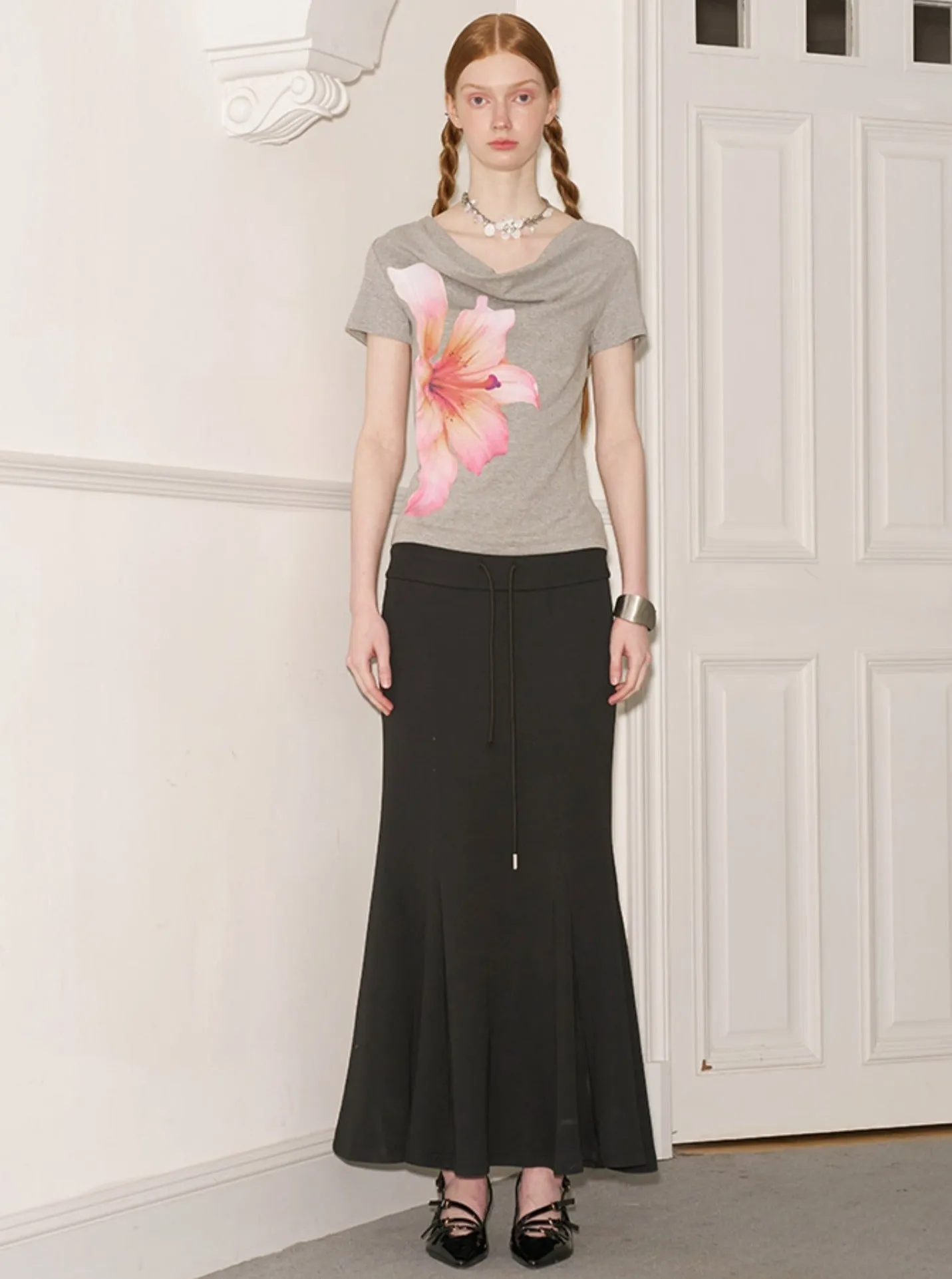 Light Comfortable Floral Top