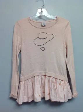 Little Karl Marc John Size 8 Pink Cotton Blend Big Girls Tees/Polos/Tunics