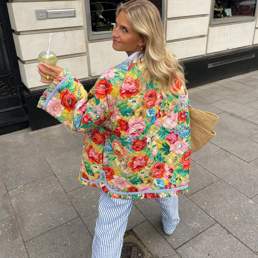 Lonnie | Color Cascade Stylish Jacket