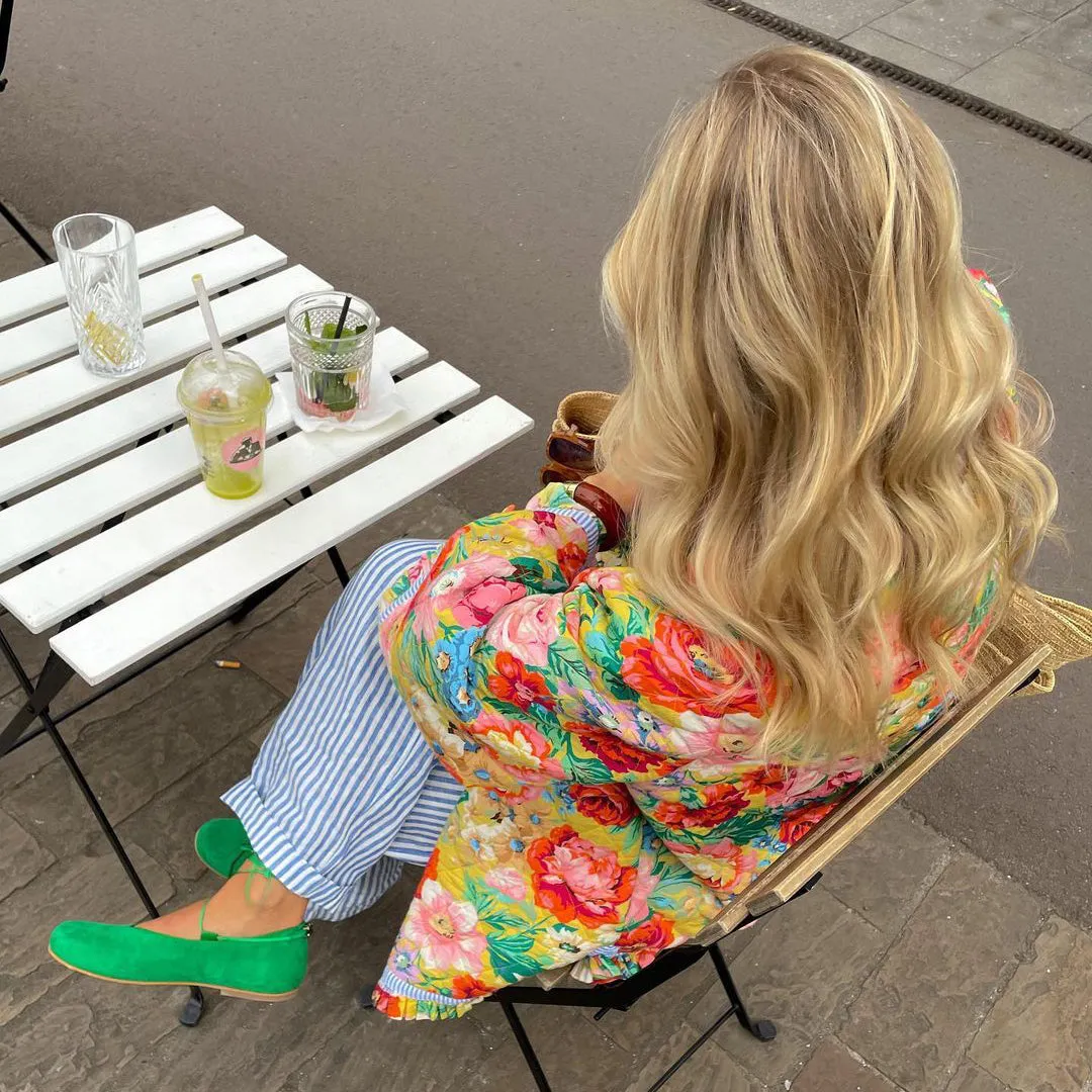 Lonnie | Color Cascade Stylish Jacket
