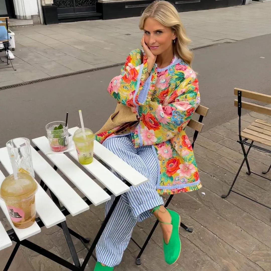 Lonnie | Color Cascade Stylish Jacket