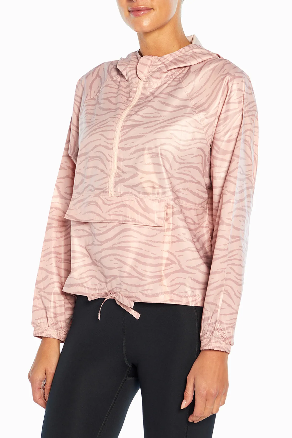 Lora 1/4 Zip Windbreaker Jacket