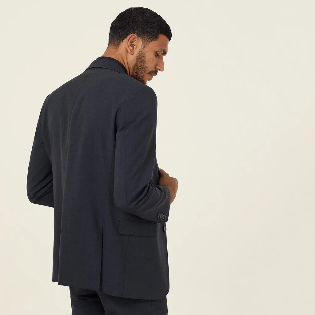 Men's Stretch Wool Blend 2 Button Jacket - CATB7K