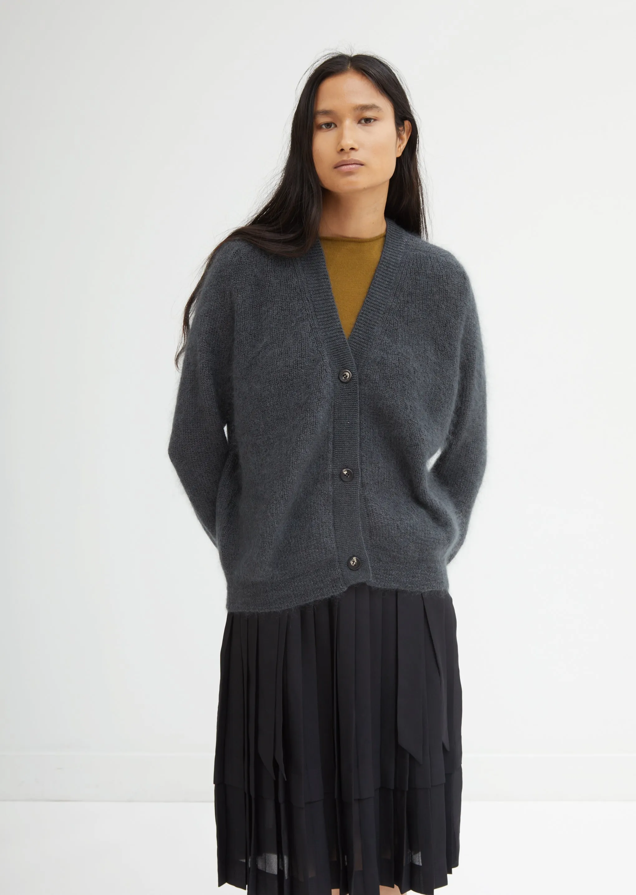 Mohair Silk Cardigan