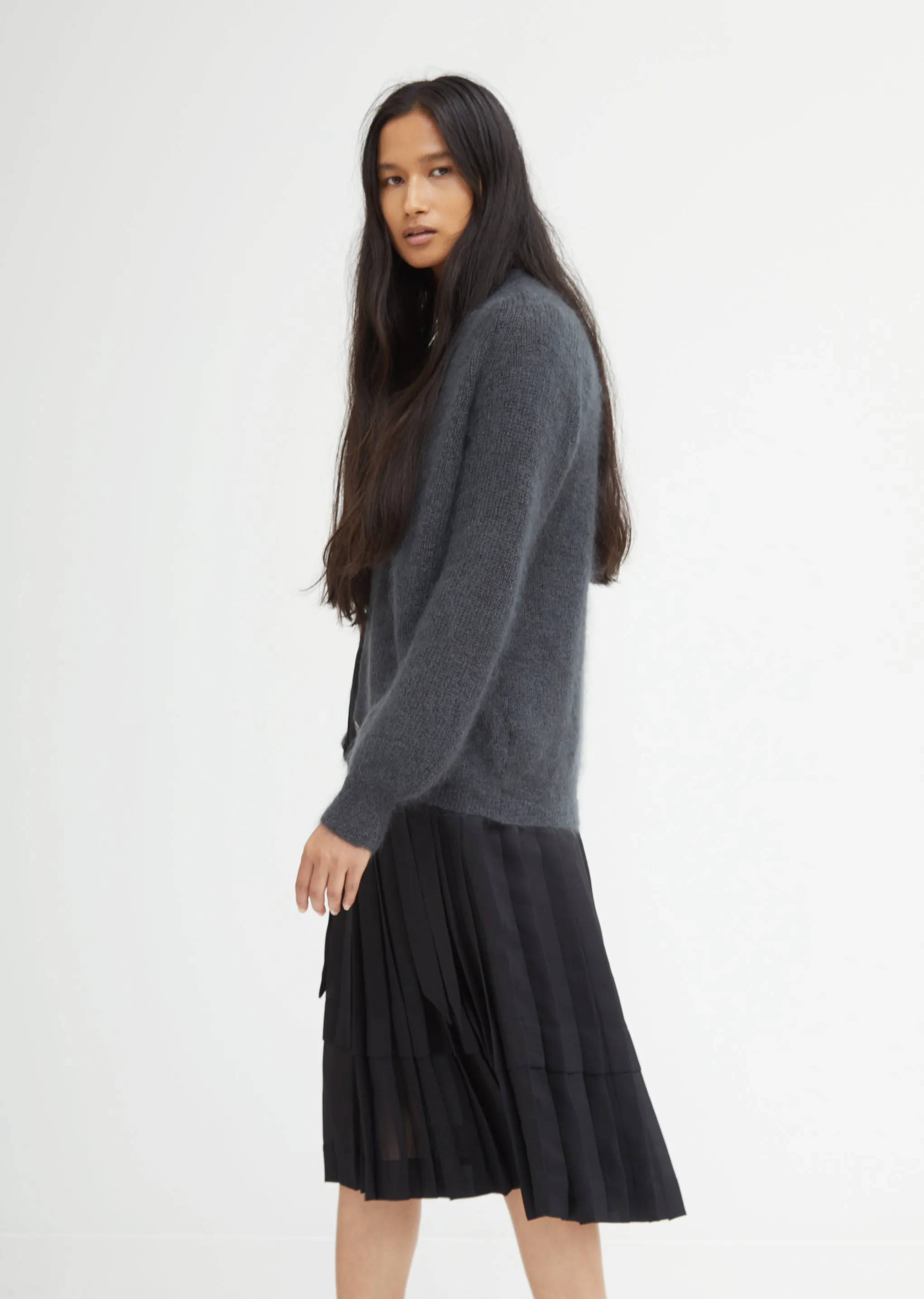 Mohair Silk Cardigan