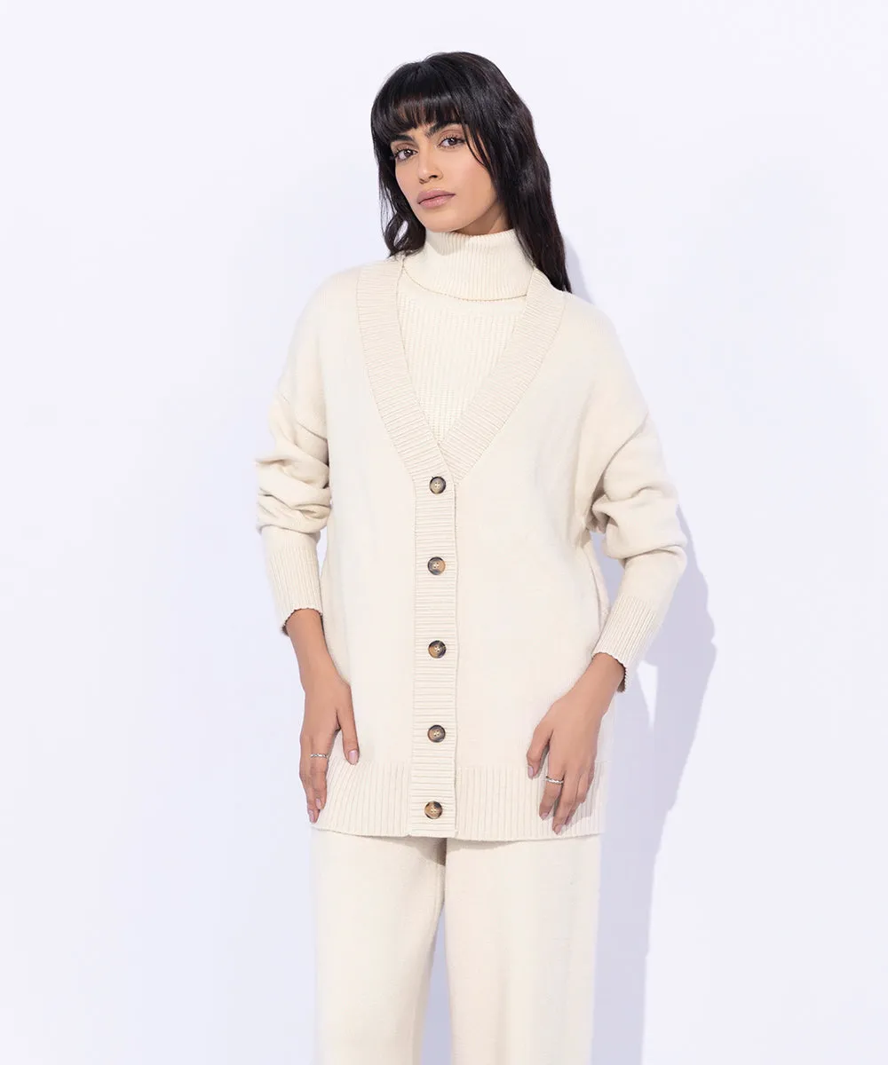 Oversized Knit Cardigan