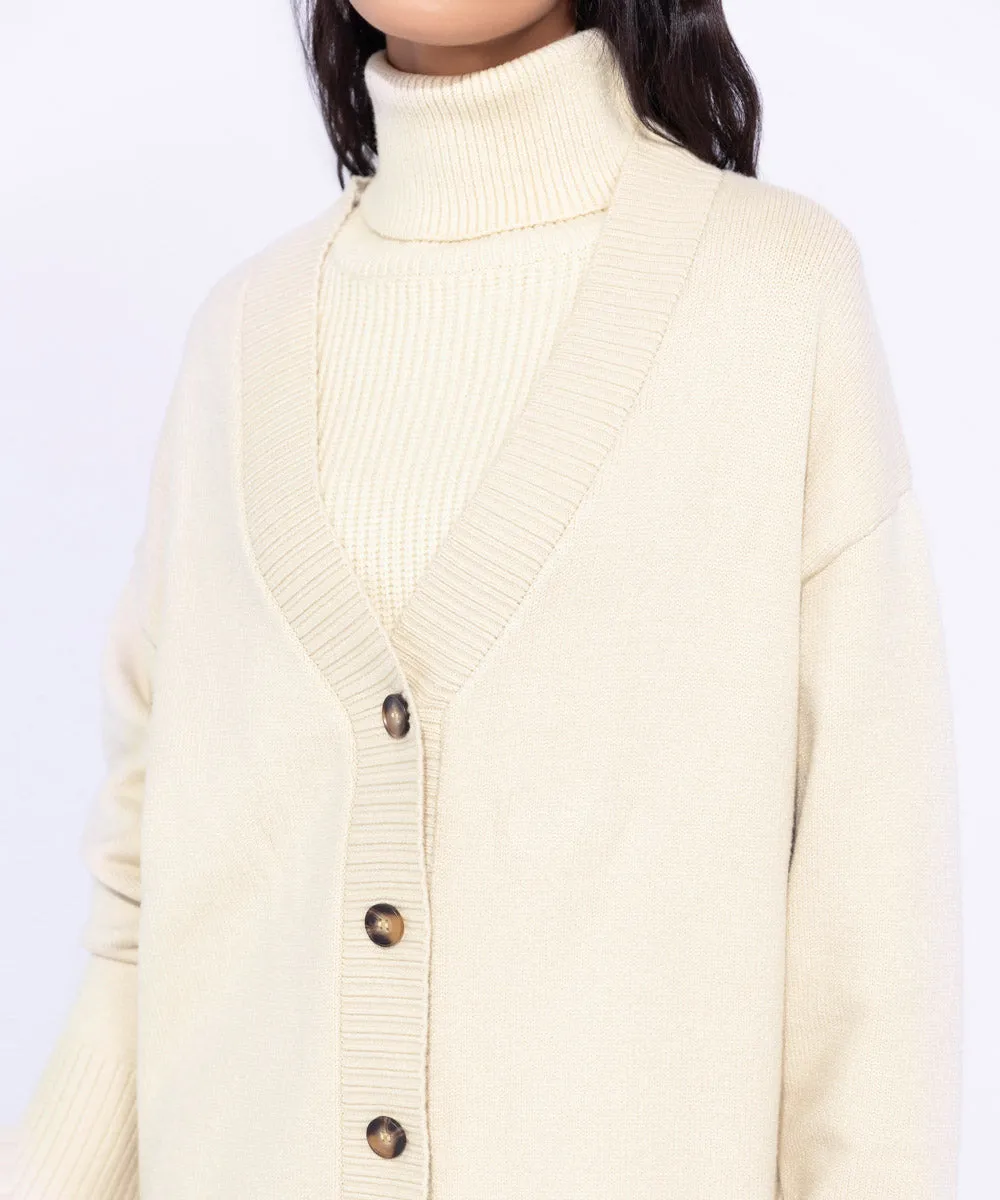Oversized Knit Cardigan