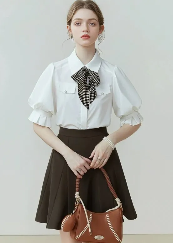 PLEATED SLEEVE SHIRT