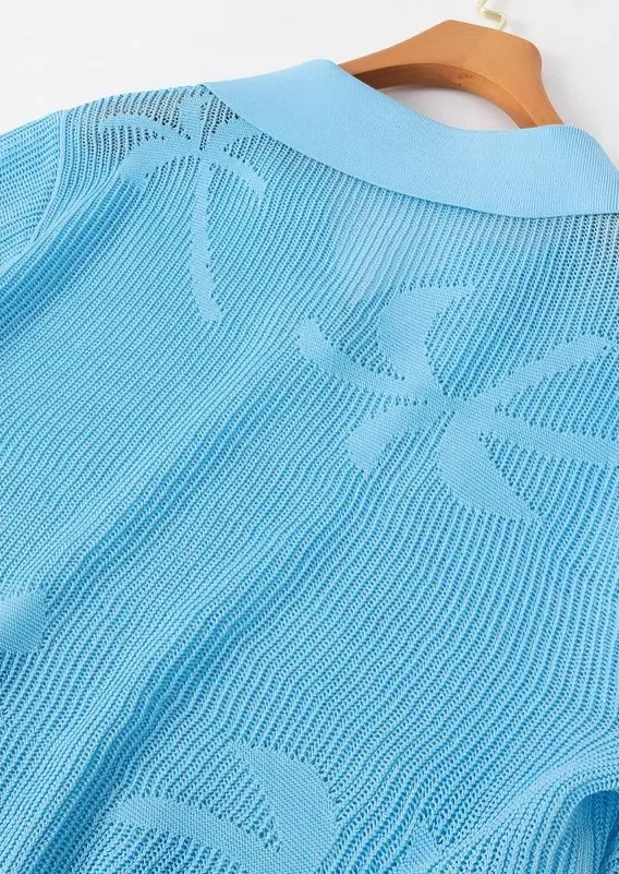 RESORT POLO NECK KNIT
