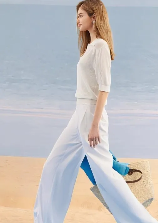 RESORT POLO NECK KNIT