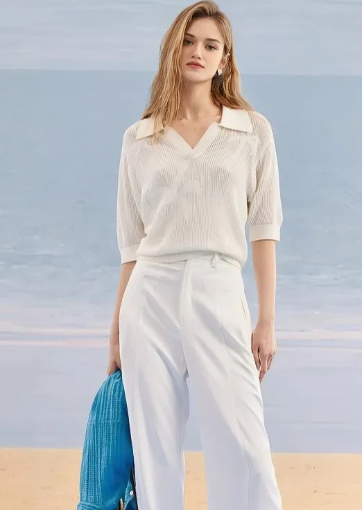 RESORT POLO NECK KNIT