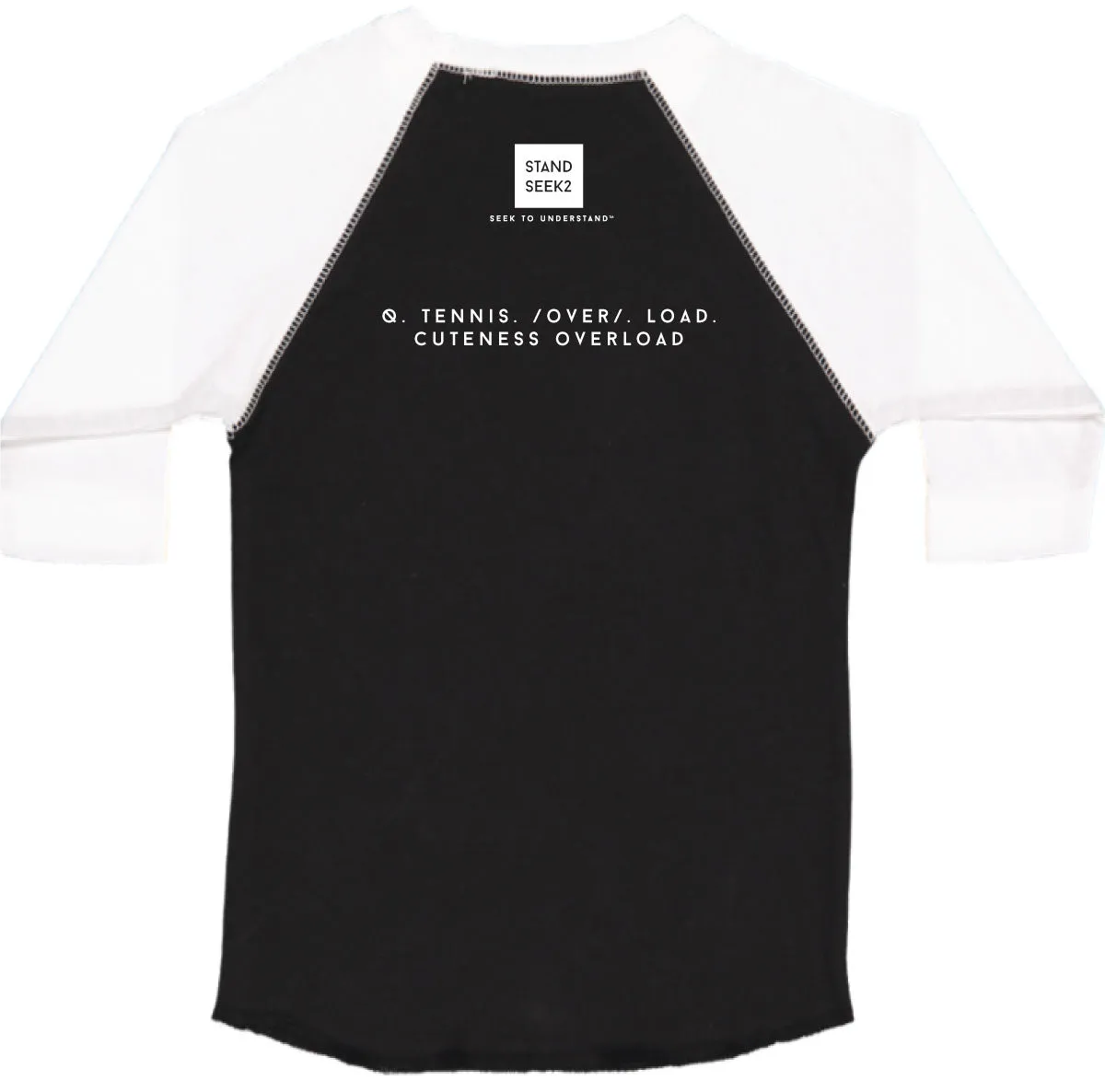 Seek to Understand - Cuteness Overload - Toddler - Short Sleeve Raglan Tee