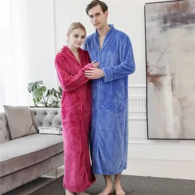 Sleepwear Men Sexy Modern Style Soft Men's Long-sleeved Solid Color Suit Foreign Trade Home Service Pajamas Nightgown #SS