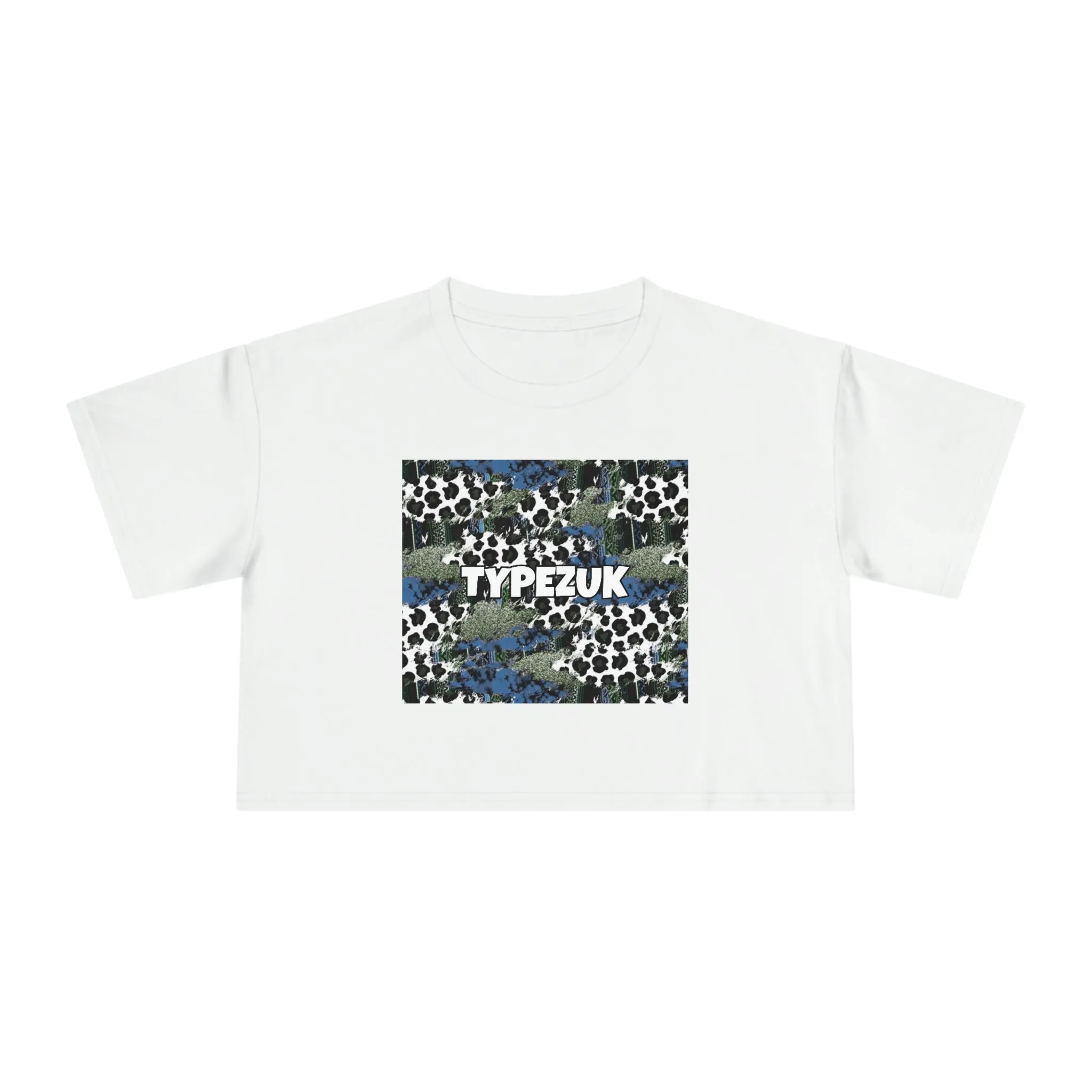 Snow Leopard Women's Crop Tee