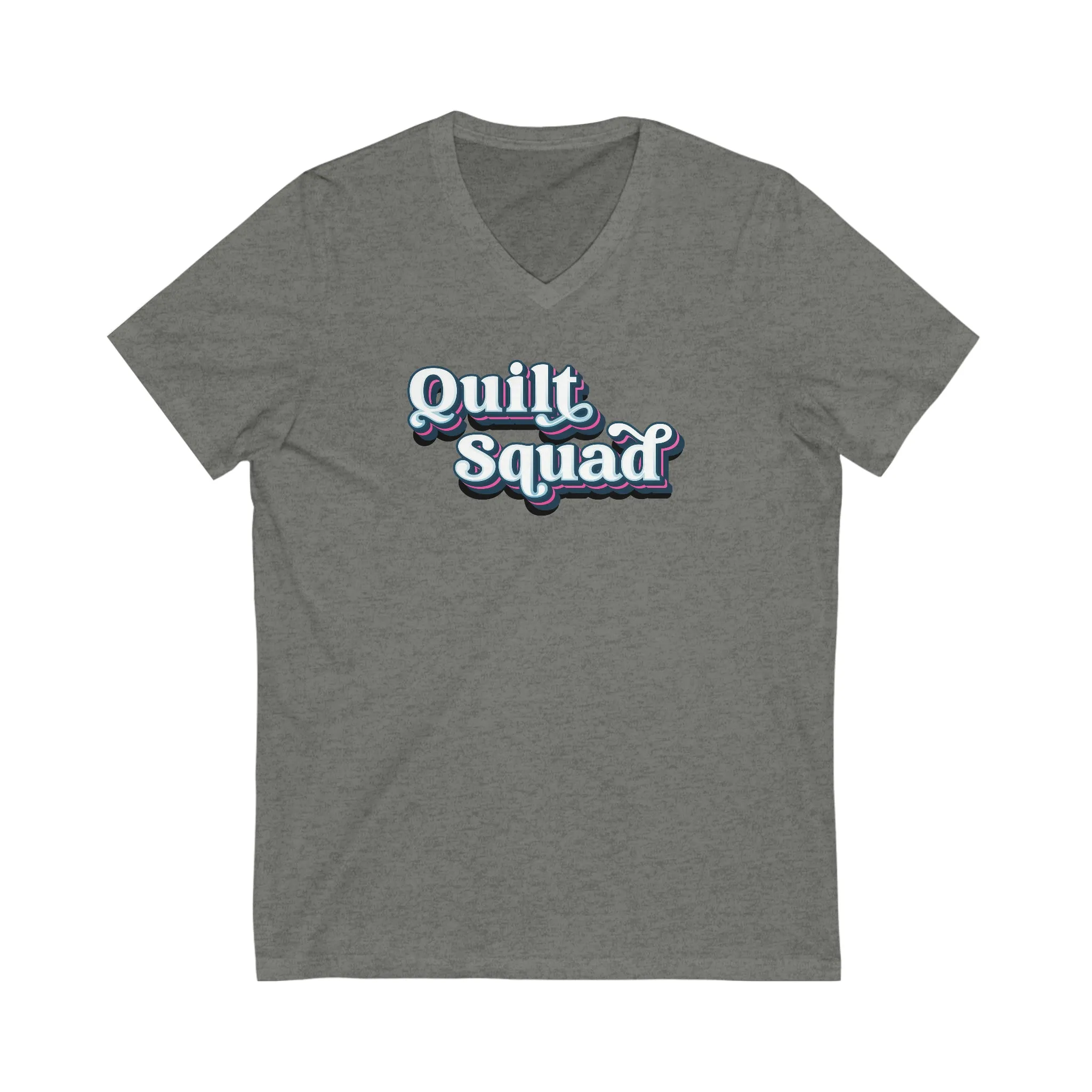 Unisex Jersey Short Sleeve V-Neck Tee