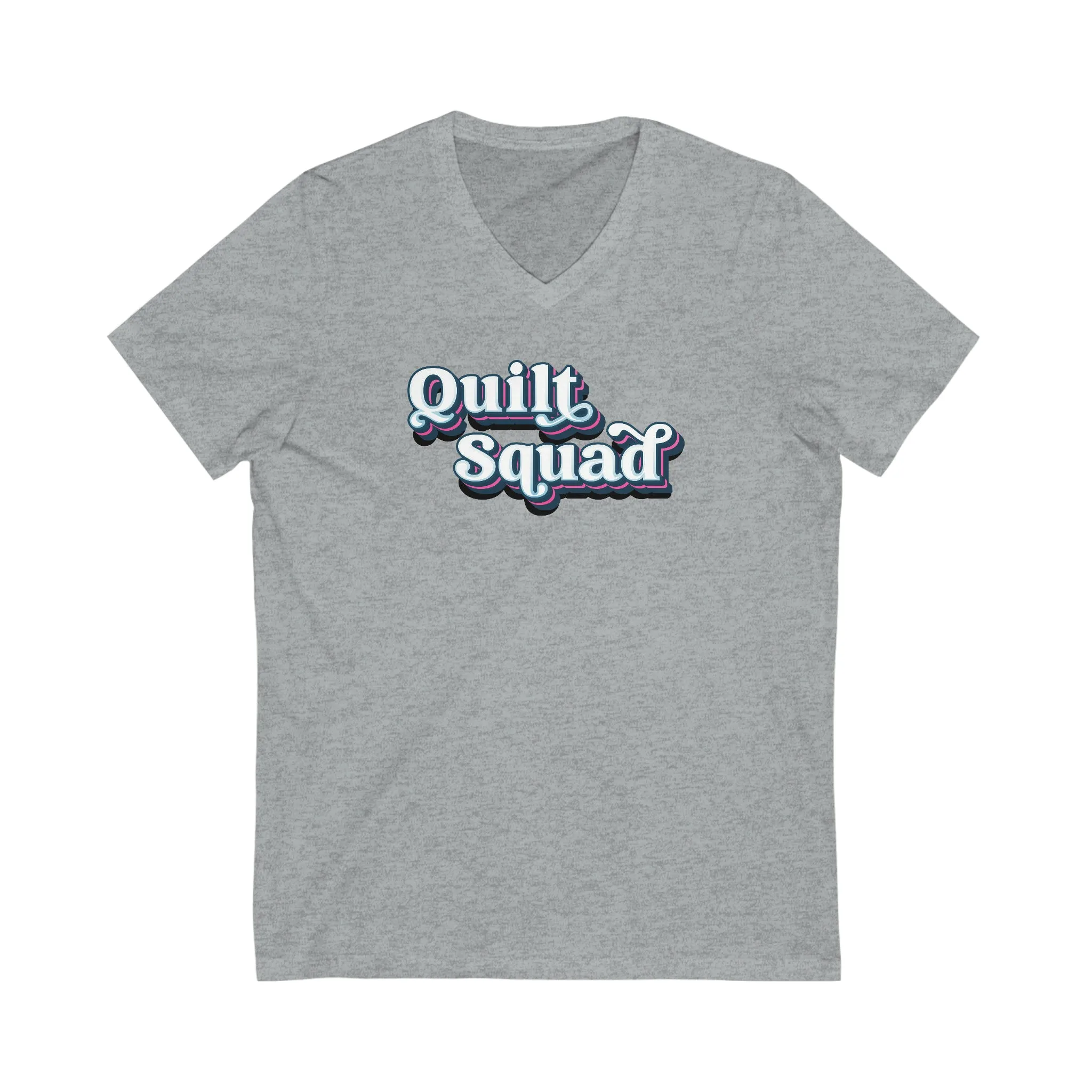 Unisex Jersey Short Sleeve V-Neck Tee