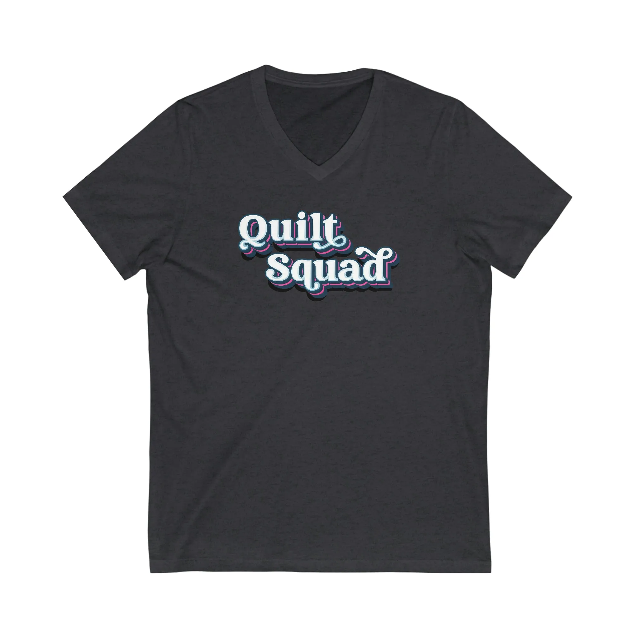 Unisex Jersey Short Sleeve V-Neck Tee