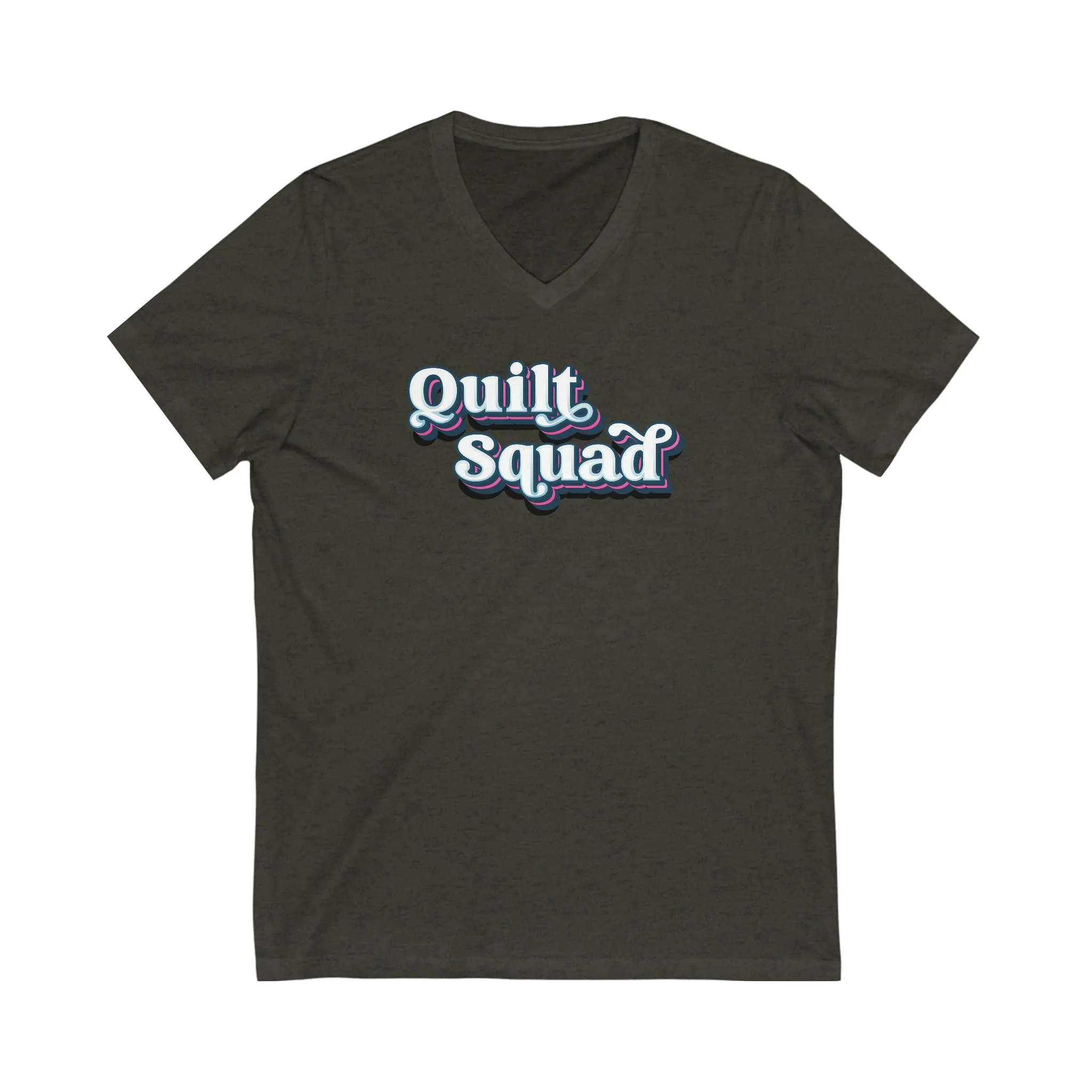 Unisex Jersey Short Sleeve V-Neck Tee