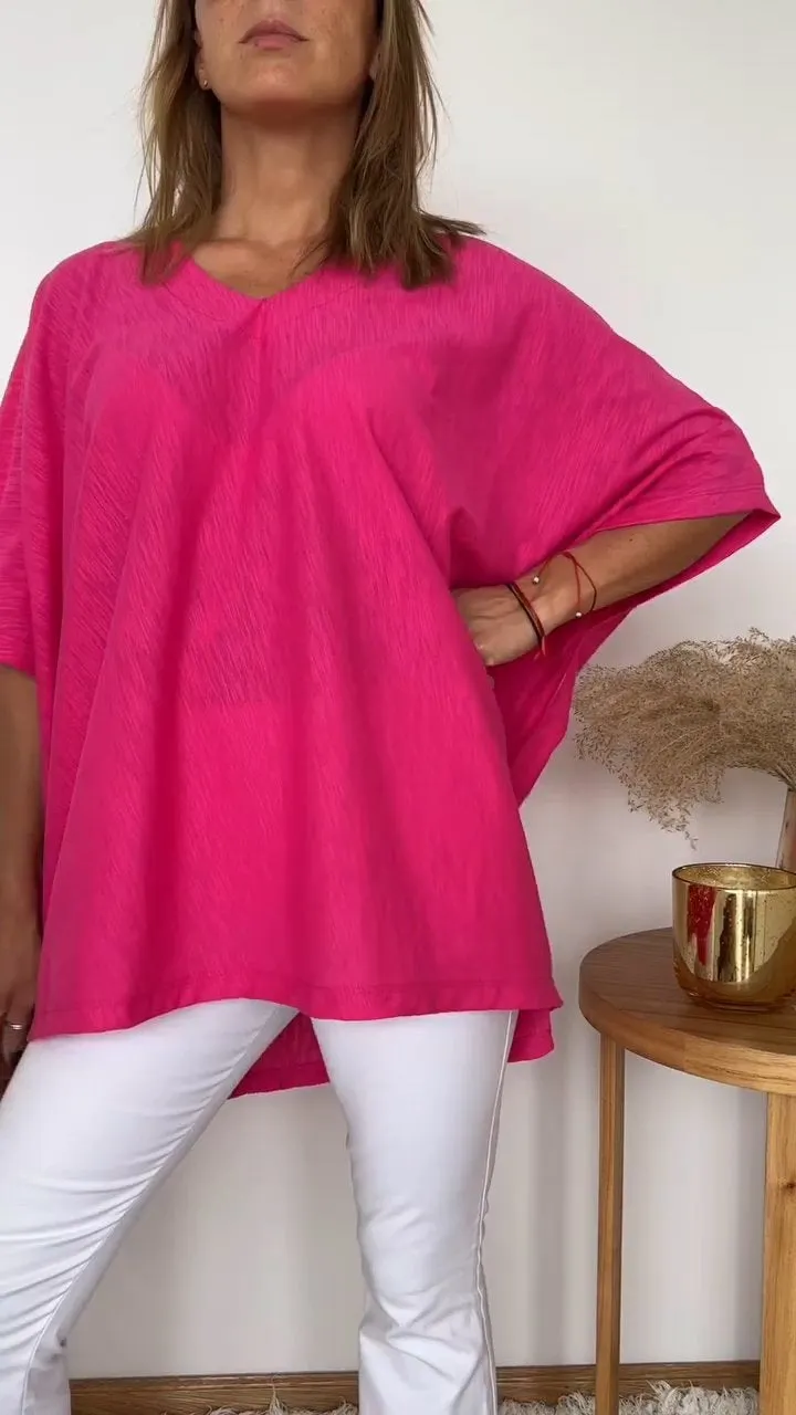 V-neck Short-sleeved Comfortable Top