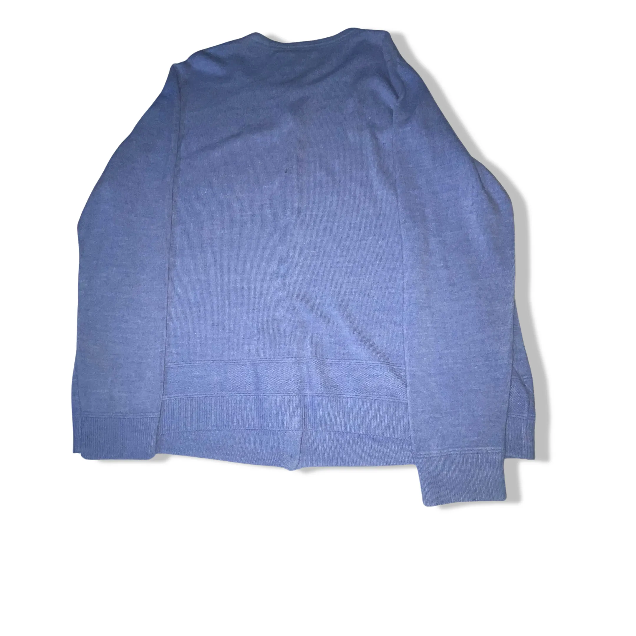 Vintage Maine Ultrasoft knitwear crewneck blue button up cardigan size 20
